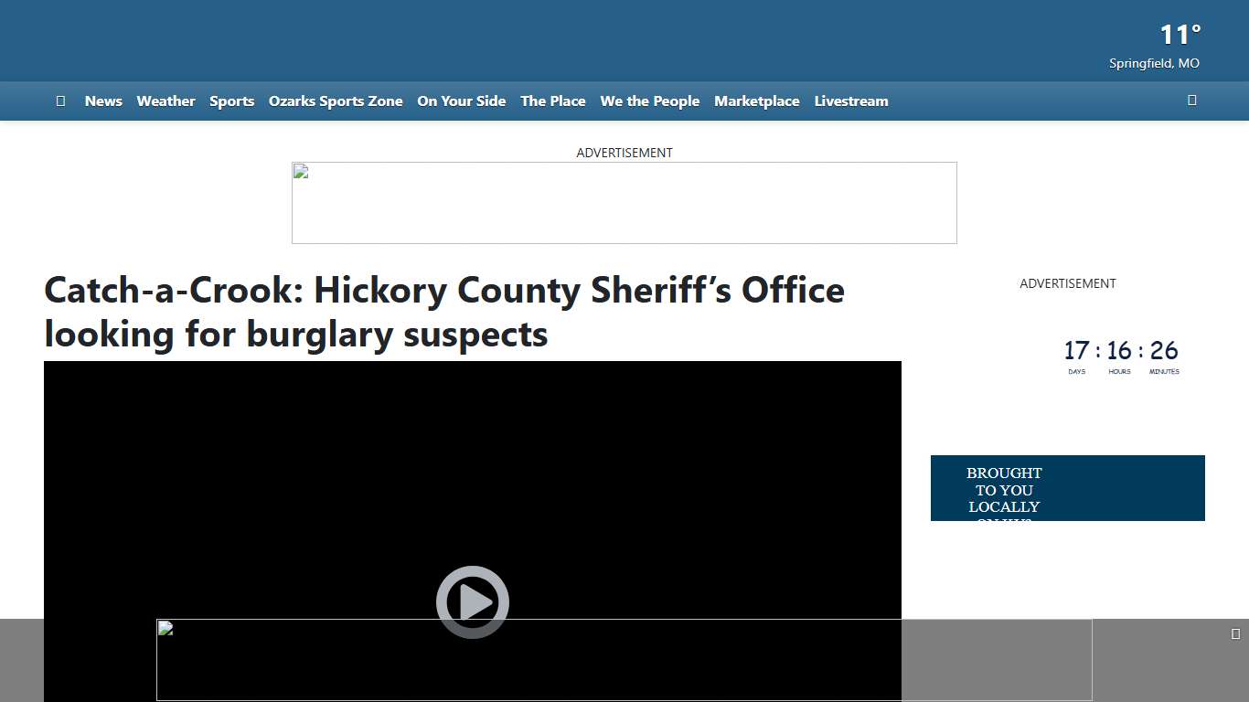 Catch-a-Crook: Hickory County Sheriff’s Office looking for burglary suspects